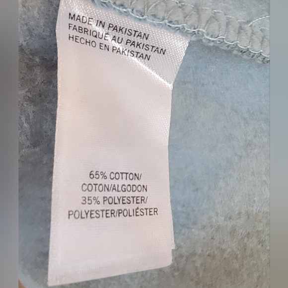 Kenneth Cole Men's Light Gray Fleece Pull-over - Picture 5 of 5